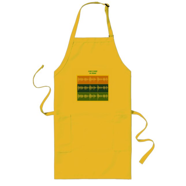 BLAH, BLAH, BLAH Apron Långt Förkläde (Framsidan)
