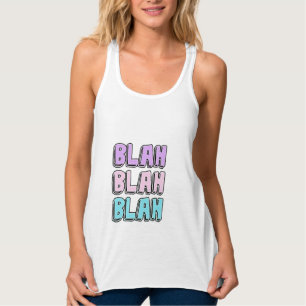 BLAH BLAH BLAH DESIGN LINNE MED RACERBACK
