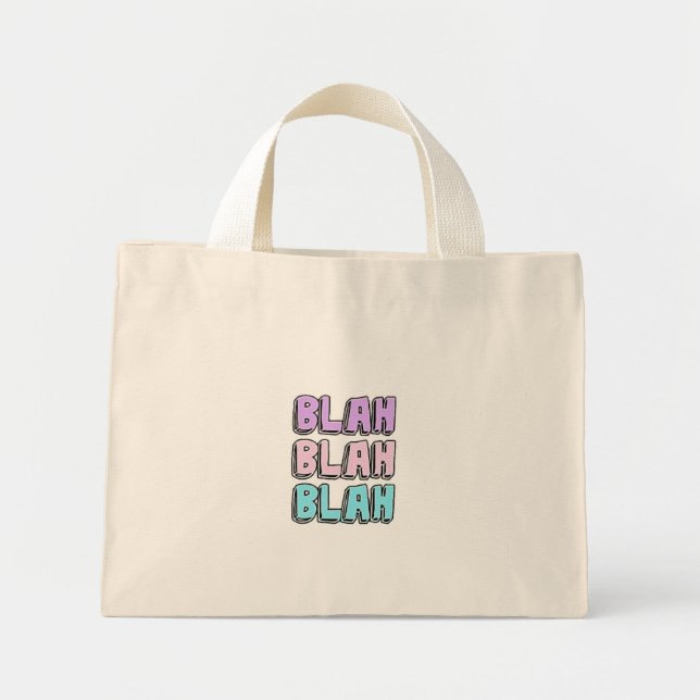 BLAH BLAH BLAH DESIGN MINI TYGKASSE (Framsidan)