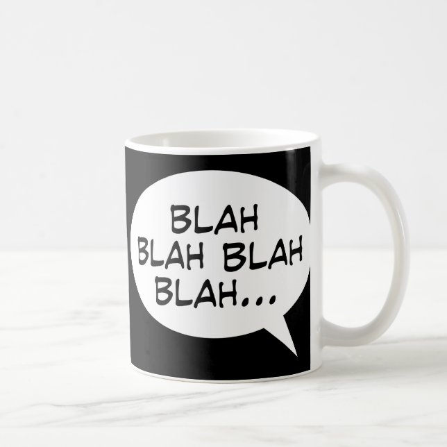 Blah - blah blah… kaffemugg (Höger)