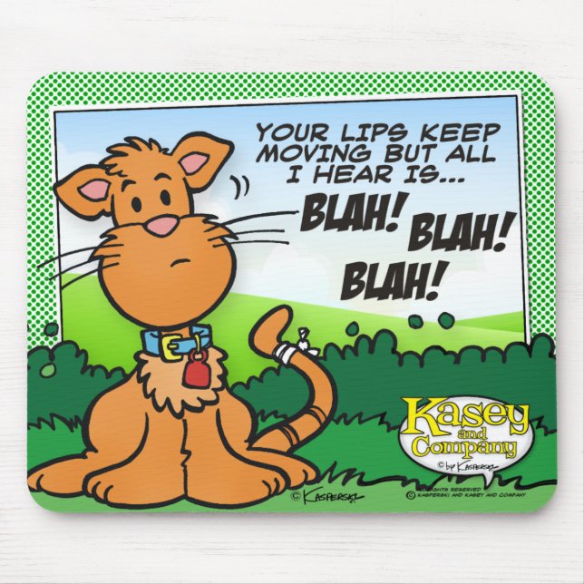 BLAH! BLAH! BLAH! MUSMATTA (Framsidan)