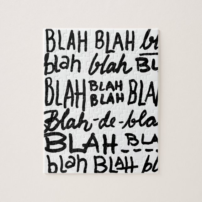 Blah Blah Blah Pussel (Vertikal)