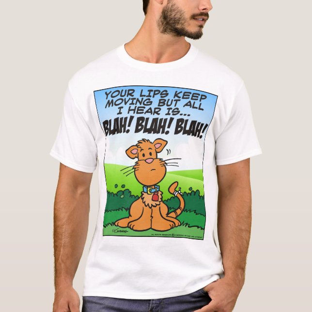 BLAH! BLAH! BLAH! TEE SHIRT (Framsida)