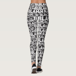 Blah Blah design mönster BIG BUNDLE Leggings