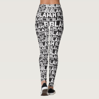 Blah Blah design mönster BIG BUNDLE Leggings