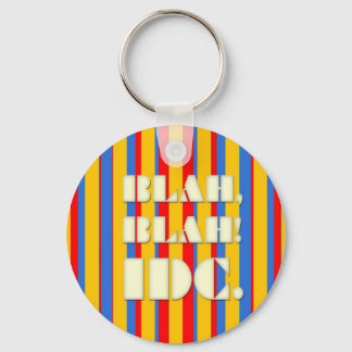 BLAH, BLAH! IDC-nyckelkedja Nyckelring