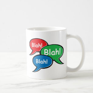 Blah - blah kaffemugg