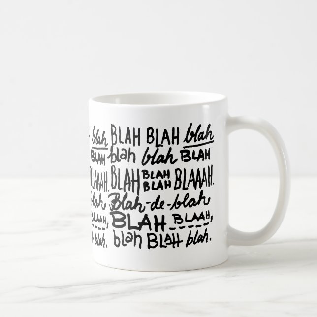 Blah - blah kaffemugg (Höger)