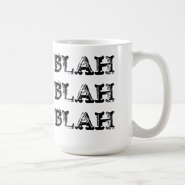 Blah - blah mugg (Höger)
