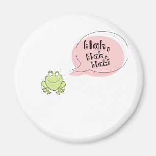 Blah groda magnet