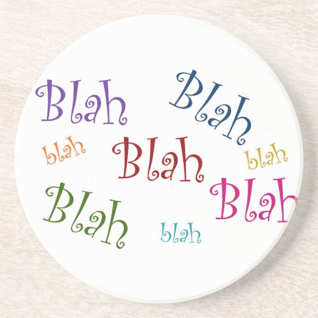 Blah kustfartyg underlägg sandsten (Framsidan)