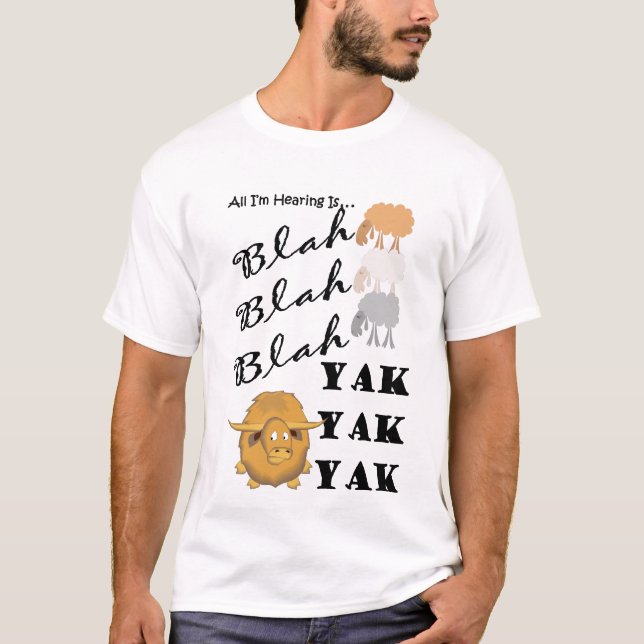 Blah T-shirt (Framsida)