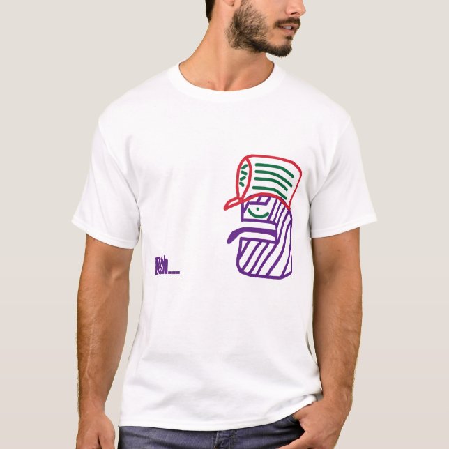 Blah. Tee Shirt (Framsida)