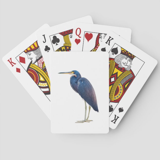 Blåhäger, iPhone / iPad-fodral Casinokort (Baksidan)