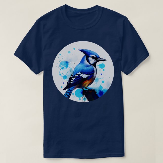 Blåhaj 3 t shirt (Design framsida)