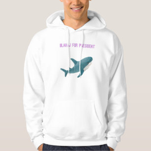 Blahaj för president Hoodie