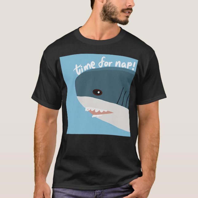 Blahaj Ikea Shark T Shirt (Framsida)
