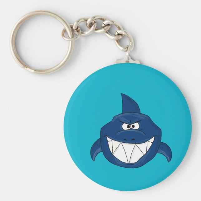Blåhaj Nyckelring (Framsidan)