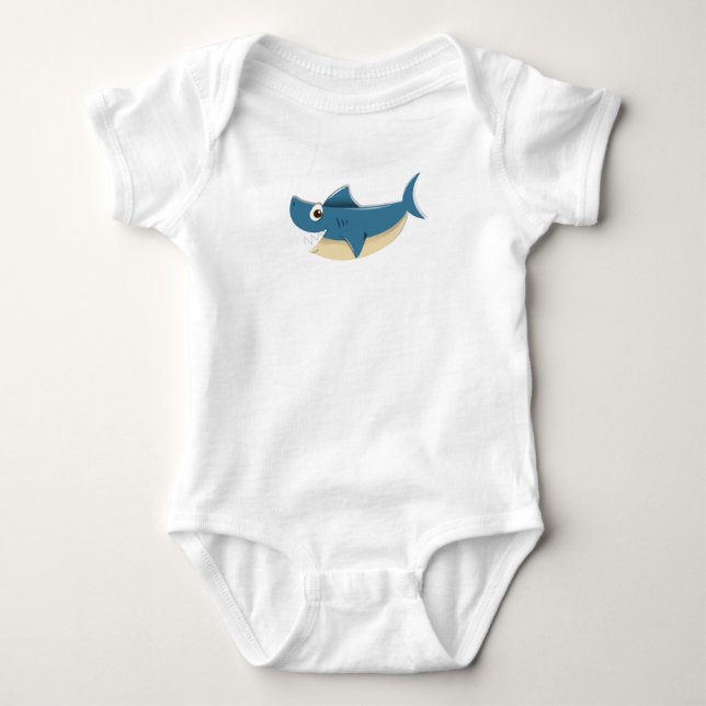 blåhaj t shirt (Framsida)