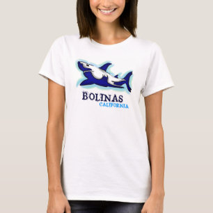 Blåhaj tank i dam i Kalifornien T-shirt
