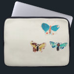 Blåhaltiga fjärilar av vattenfärgad vintage. Odilo<br><div class="desc">Blåbutterflugor i vattenfärgen vintage av Odilon Redon.</div>