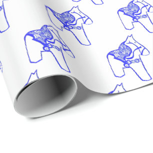 Blåhästar Presentpapper
