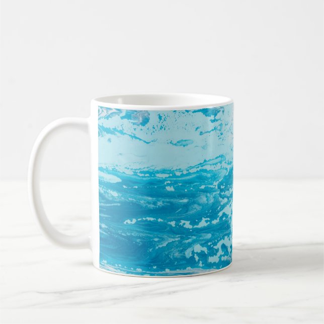 Blåhav Kaffemugg (Vänster)
