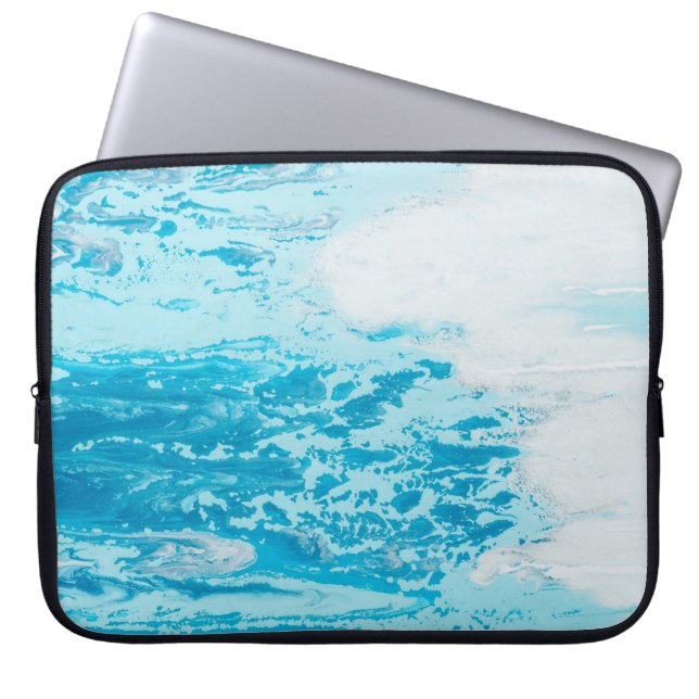 Blåhav Laptop Fodral (Framsidan)