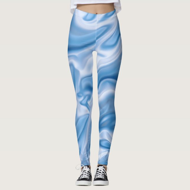 Blåhav Leggings (Framsida)