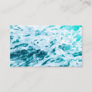 Blåhav vinkarare, havsspray, surfning, naturligt  visitkort