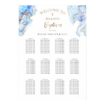 Blåhavsbottnen bläck i stänk, baptism