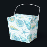 Blåhavsfiske och Gult Sea Life Nautical Presentaskar<br><div class="desc">Vattenfärgade havslevande varelser kallas faved box.</div>