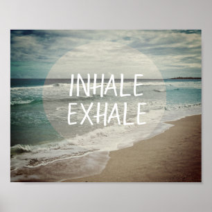 blåhavsoffert poster inhalationsexhale