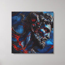 Blåhavsskydd - AI på arbetet Canvastryck