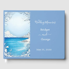 Blåhavsvika bröllop gästböcker