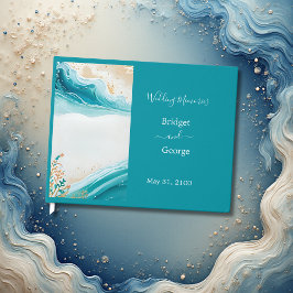 Blåhavsvika bröllop gästböcker