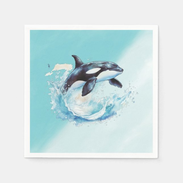 Blåhavsviken Nautical Pappersservett (Framsidan)