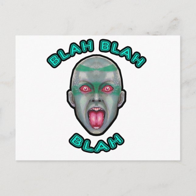 BLAHBLAHBLAH VYKORT (Framsida)