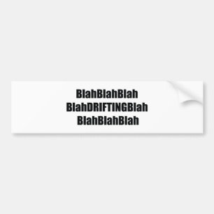 Blahdriftingblah Bildekal