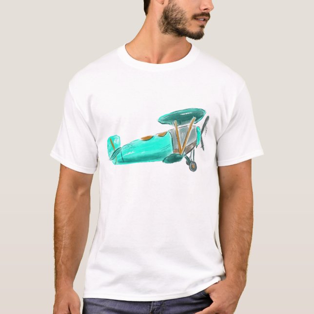 Blåhelikopter T Shirt (Framsida)