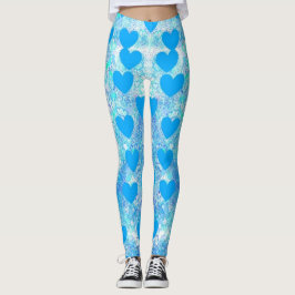 Blåhjärtan Leggings