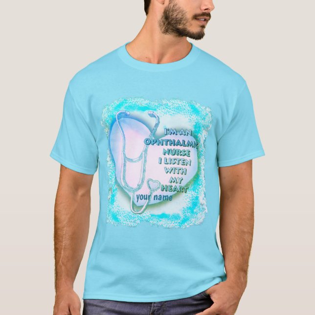 Blåhjärtstillestånd T Shirt (Framsida)