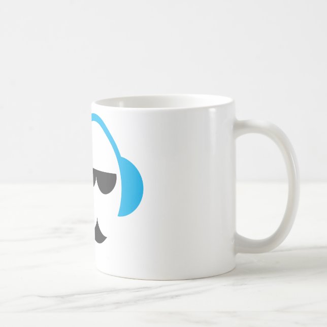 Blåhörlurar Mugg (Höger)