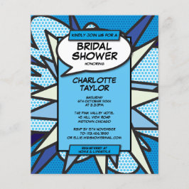 Blåinbjudan till Tecknad för budgetMöhippa Bok