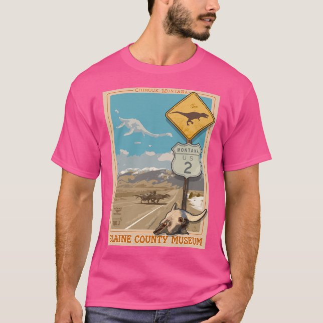 Blaine County Museum T Shirt (Framsida)