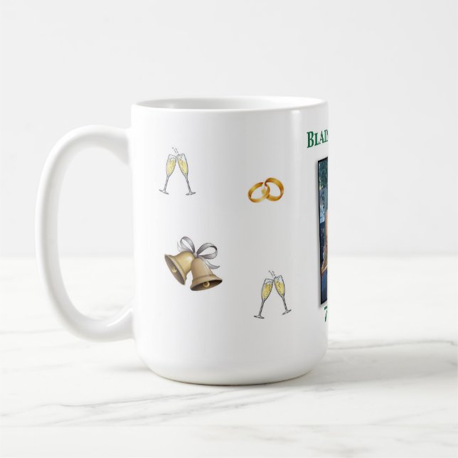 Blains bröllopsmugg kaffemugg (Vänster)