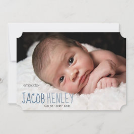 Blåintroduktion av skriptfödelseattest meddelande