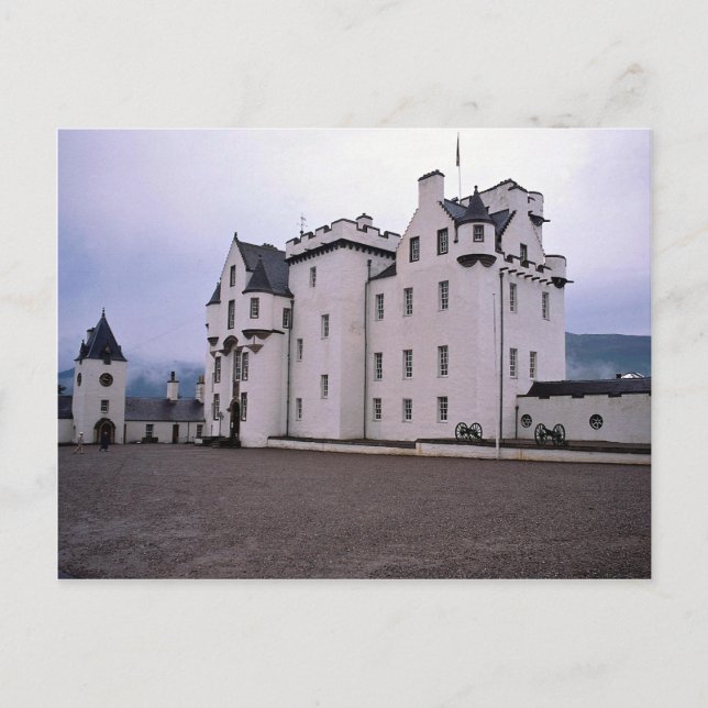 Blair Castle, Blair Atholl, Skottland Vykort (Framsida)