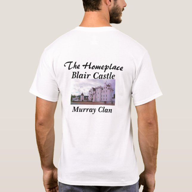 Blair Castle - Scottish Murray Klan T-shirt (Baksida)