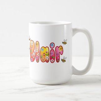 Blair - Floral and Bee Design Mug Kaffemugg